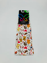 Load image into Gallery viewer, 10-18 mmHg Printed Compression Socks - Dog Pawty- Wide calf