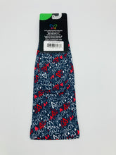 Load image into Gallery viewer, 10-18 mmHg Printed Compression Socks - Red Hearts XOXO