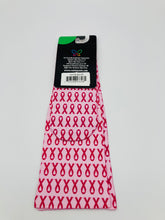 Load image into Gallery viewer, 10-18 mmHg Printed Compression Socks -  Breast Cancer Ribbons