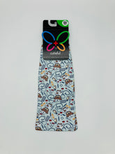 Load image into Gallery viewer, 10-18 mmHg Printed Compression Socks - Nurse Bears- Wide calf