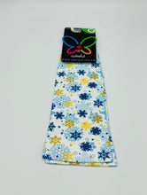 Load image into Gallery viewer, 10-18 mmHg Printed Compression Socks - Snowfall- Wide calf