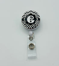 Load image into Gallery viewer, Retractable Enamel Badge Holder - Letter G
