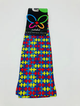 Load image into Gallery viewer, 10-18 mmHg Printed Compression Socks -  Autism Awareness
