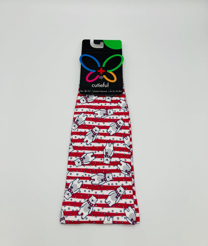 10-18 mmHg Printed Compression Socks - Snowfall